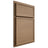 Shiloh Cabinetry Partial Overlay Napa Horizontal White Oak Rift Cut Natural Door