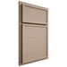 Shiloh Cabinetry Partial Overlay Napa Horizontal White Oak Rift Cut Straw Door