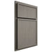 Shiloh Cabinetry Partial Overlay Napa Vertical Cherry Plain Cut Thyme Door