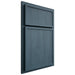 Shiloh Cabinetry Partial Overlay Napa Vertical Hickory Plain Cut Hudson Door