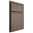 Shiloh Cabinetry Partial Overlay Napa Vertical Poplar Plain Cut River Rock Door