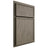Shiloh Cabinetry Partial Overlay Napa Vertical Poplar Plain Cut Sterling Door