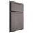 Shiloh Cabinetry Partial Overlay Napa Vertical White Oak Plain Cut Flagstone Door