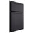 Shiloh Cabinetry Partial Overlay Napa Vertical White Oak Plain Cut Harbor Door