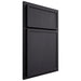 Shiloh Cabinetry Partial Overlay Napa Vertical White Oak Plain Cut Harbor Door