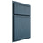 Shiloh Cabinetry Partial Overlay Napa Vertical White Oak Plain Cut Hudson Door