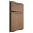 Shiloh Cabinetry Partial Overlay Napa Vertical White Oak Plain Cut Medium Door