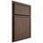 Shiloh Cabinetry Partial Overlay Napa Vertical White Oak Plain Cut Mineral Door