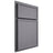 Shiloh Cabinetry Partial Overlay Napa Vertical White Oak Quarter Sawn Cadet Door