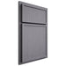 Shiloh Cabinetry Partial Overlay Napa Vertical White Oak Quarter Sawn Cadet Door