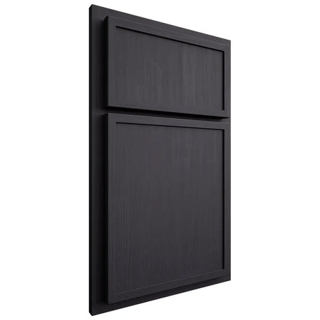 Shiloh Cabinetry Partial Overlay Napa Vertical White Oak Quarter Sawn Harbor Door