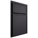 Shiloh Cabinetry Partial Overlay Napa Vertical White Oak Quarter Sawn Harbor Door