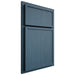 Shiloh Cabinetry Partial Overlay Napa Vertical White Oak Quarter Sawn Hudson Door