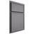 Shiloh Cabinetry Partial Overlay Napa Vertical White Oak Quarter Sawn Sterling Door