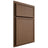 Shiloh Cabinetry Partial Overlay Napa Vertical White Oak Rift Cut Autumn Door