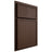 Shiloh Cabinetry Partial Overlay Napa Vertical White Oak Rift Cut Braun Door