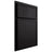 Shiloh Cabinetry Partial Overlay Napa Vertical White Oak Rift Cut Espresso Door