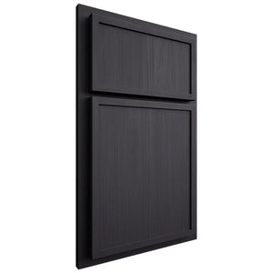 Shiloh Cabinetry Partial Overlay Napa Vertical White Oak Rift Cut Harbor Door