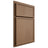 Shiloh Cabinetry Partial Overlay Napa Vertical White Oak Rift Cut Medium Door