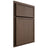 Shiloh Cabinetry Partial Overlay Napa Vertical White Oak Rift Cut Mineral Door