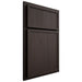 Shiloh Cabinetry Partial Overlay Napa Vertical White Oak Rift Cut Morel Door