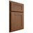 Shiloh Cabinetry Partial Overlay New Haven Alder Plain Cut Cola Door