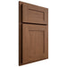 Shiloh Cabinetry Partial Overlay New Haven Alder Plain Cut Cola Door