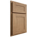 Shiloh Cabinetry Partial Overlay New Haven Alder Plain Cut Dusty Road Door