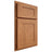 Shiloh Cabinetry Partial Overlay New Haven Cherry Plain Cut Medium Door