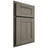 Shiloh Cabinetry Partial Overlay New Haven Hickory Plain Cut Thyme Door