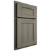 Shiloh Cabinetry Partial Overlay New Haven Hickory Plain Cut Thyme Door