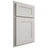 Shiloh Cabinetry Partial Overlay New Haven Paintable Beige Door