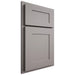 Shiloh Cabinetry Partial Overlay New Haven Paintable Dovetail Gray Door
