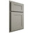 Shiloh Cabinetry Partial Overlay New Haven Paintable Evergreen Fog Door