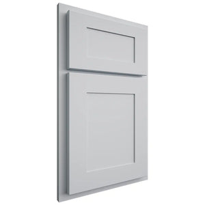 Shiloh Cabinetry Partial Overlay New Haven Paintable Niebla Azul Door