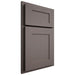 Shiloh Cabinetry Partial Overlay New Haven Poplar Plain Cut Heatherstone Door