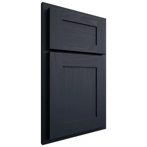 Shiloh Cabinetry Partial Overlay New Haven Poplar Plain Cut Hudson Door