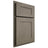 Shiloh Cabinetry Partial Overlay New Haven Poplar Plain Cut Sterling Door