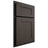 Shiloh Cabinetry Partial Overlay New Haven White Oak Plain Cut Creekside Door