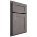 Shiloh Cabinetry Partial Overlay New Haven White Oak Plain Cut Flagstone Door