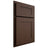 Shiloh Cabinetry Partial Overlay New Haven White Oak Quarter Sawn Braun Door