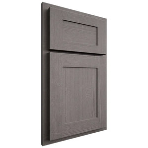 Shiloh Cabinetry Partial Overlay New Haven White Oak Quarter Sawn Flagstone Door