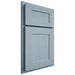 Shiloh Cabinetry Partial Overlay New Haven White Oak Quarter Sawn Sky Door