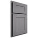 Shiloh Cabinetry Partial Overlay New Haven White Oak Quarter Sawn Sterling Door