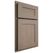 Shiloh Cabinetry Partial Overlay New Haven White Oak Rift Cut Almond Door