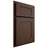 Shiloh Cabinetry Partial Overlay New Haven White Oak Rift Cut Braun Door