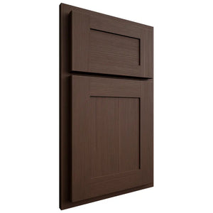 Shiloh Cabinetry Partial Overlay New Haven White Oak Rift Cut Braun Door