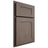 Shiloh Cabinetry Partial Overlay New Haven White Oak Rift Cut Clay Door