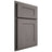 Shiloh Cabinetry Partial Overlay New Haven White Oak Rift Cut Flagstone Door