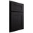 Shiloh Cabinetry Partial Overlay New Haven White Oak Rift Cut Ink Door